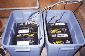 Batteries at Earth Church